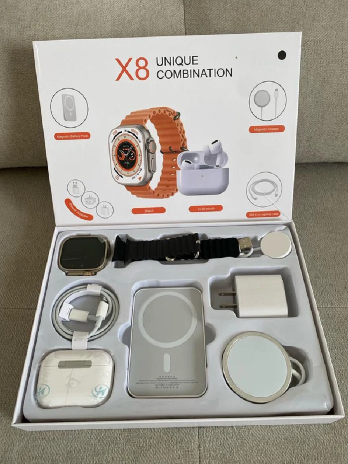 Reloj Smartwatch Ultra  8 Accesorios X8