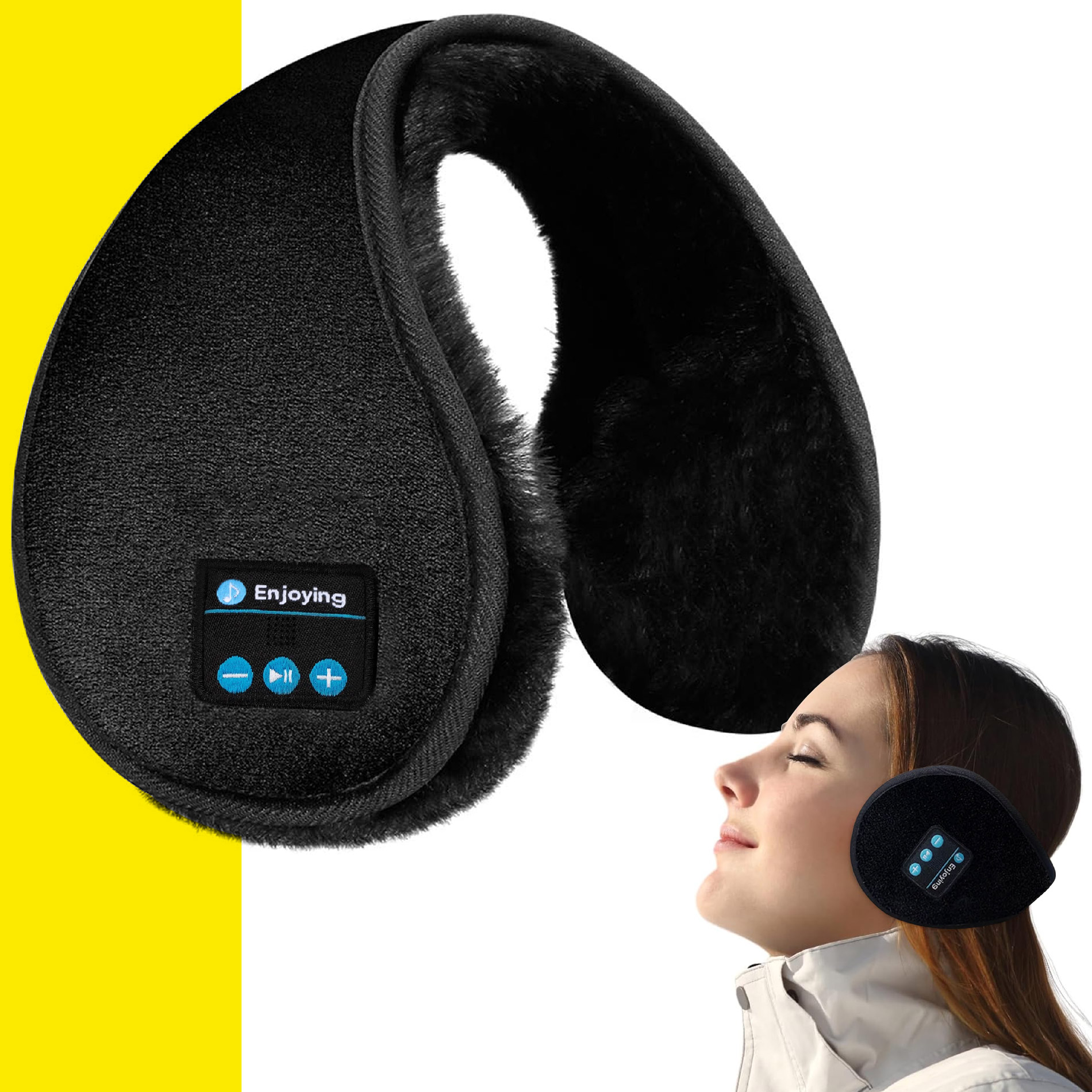 Miniatura 2 de Orejeras Calentadoras Con Auriculares