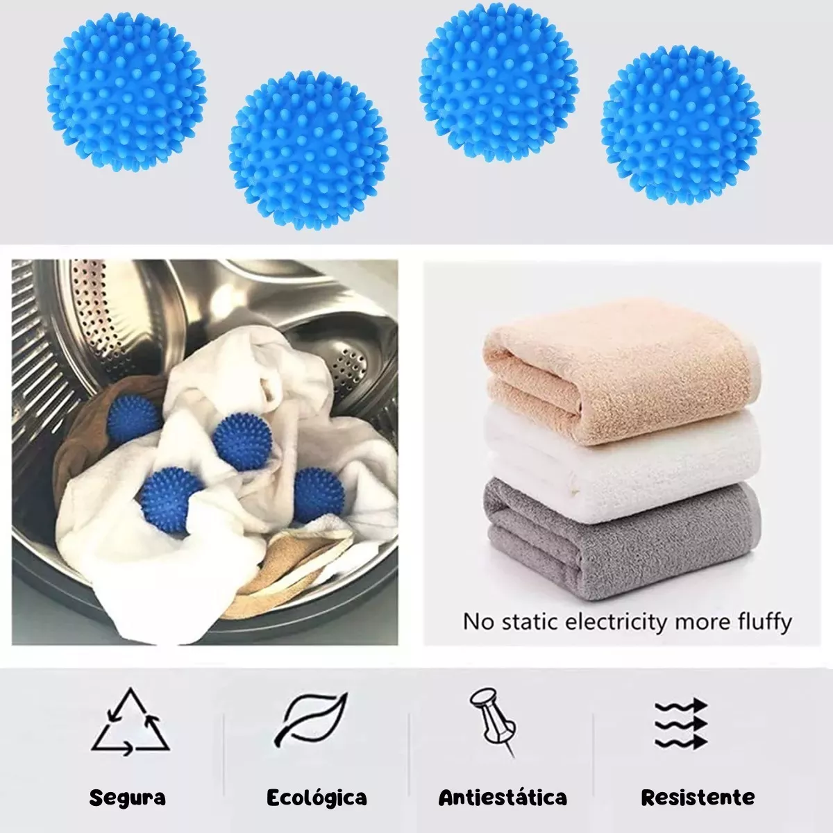 Miniatura 3 de Pelota de lavado reutilizable
