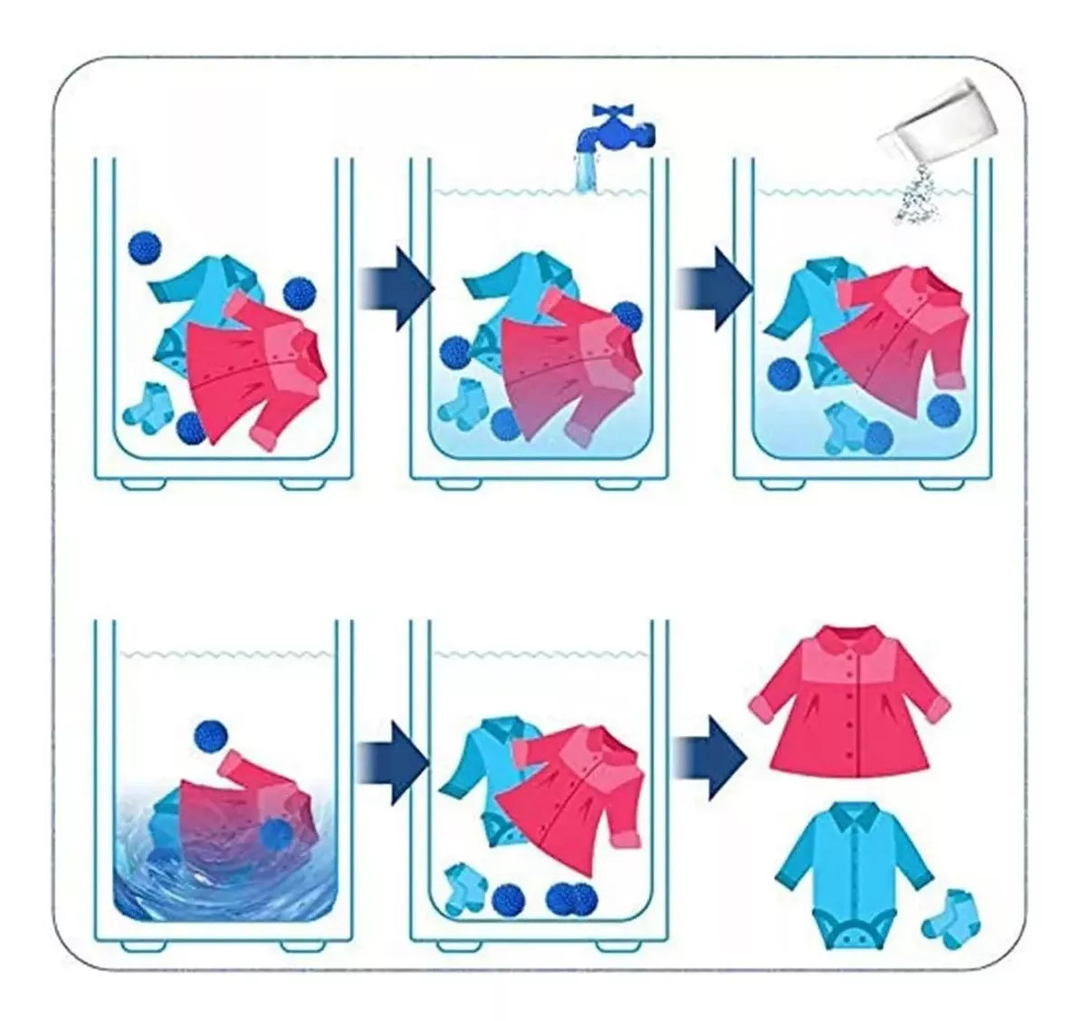 Miniatura 6 de Pelota de lavado reutilizable