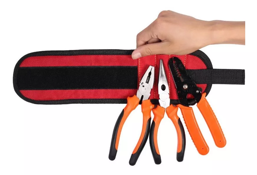 Miniatura 4 de Pulsera Muñequera Magnetica Porta Herram