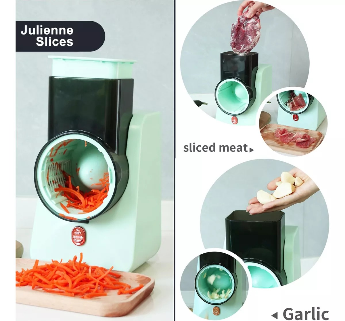 Miniatura 3 de RALLADOR DE VERDURAS ELECTRICO