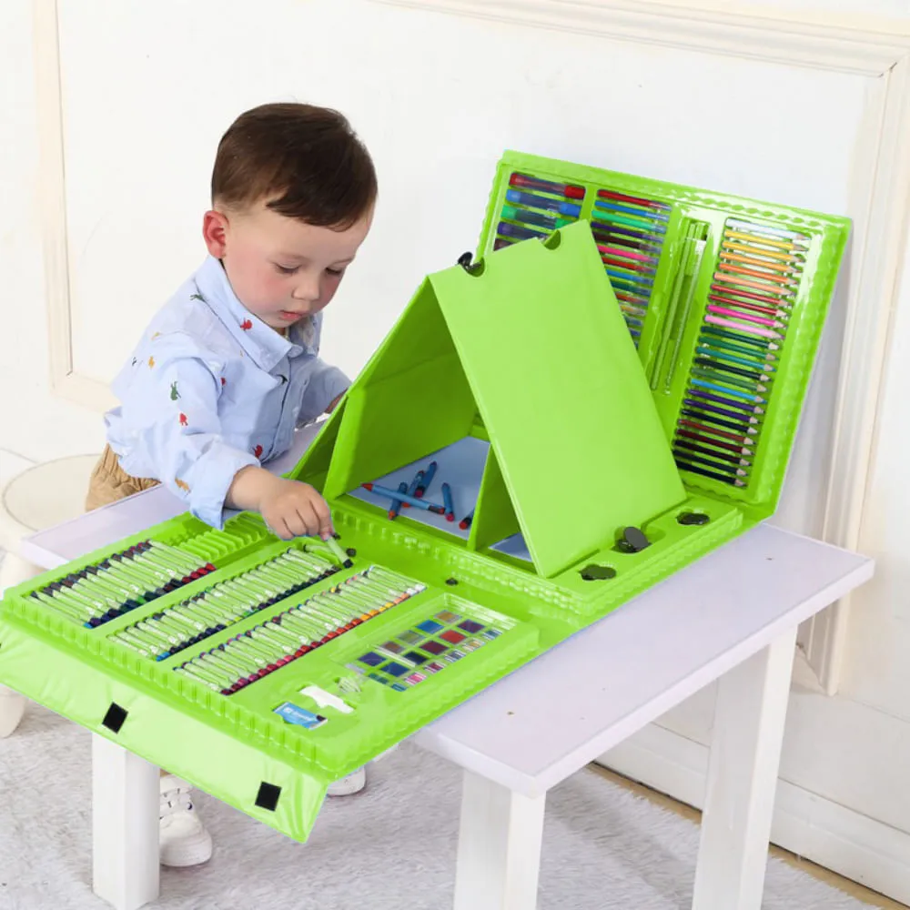 Vista 3 de Set de arte infantil con tablero 208 - color: rosado