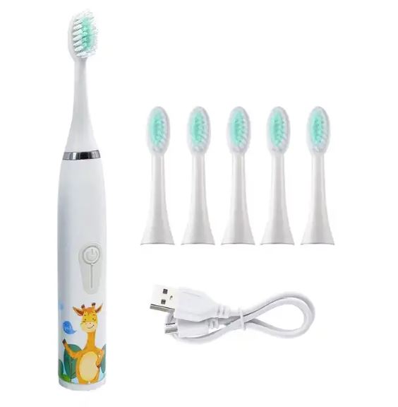 Vista 3 de Cepillo Electrico Infantil - Personaje y color: Rosado Conejo