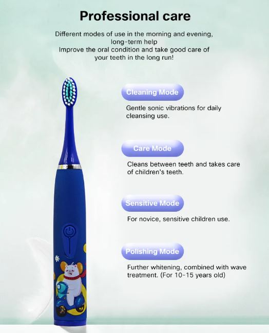 Vista 8 de Cepillo Electrico Infantil - Personaje y color: Rosado Conejo