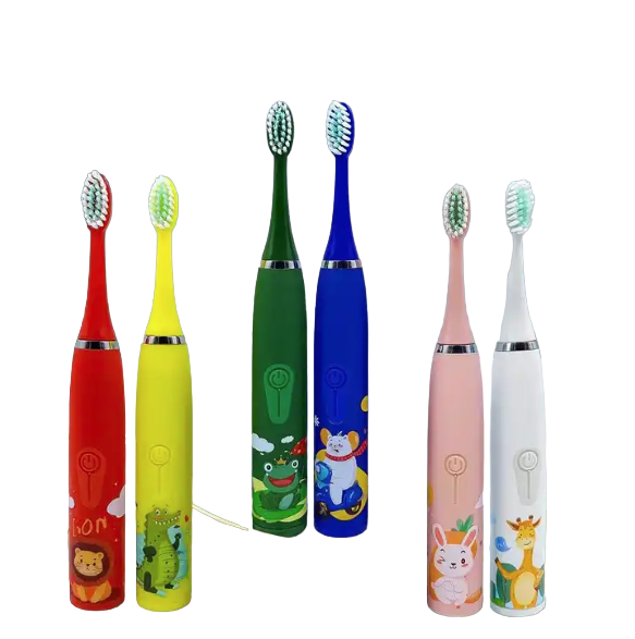 Vista 7 de Cepillo Electrico Infantil - Personaje y color: Rosado Conejo