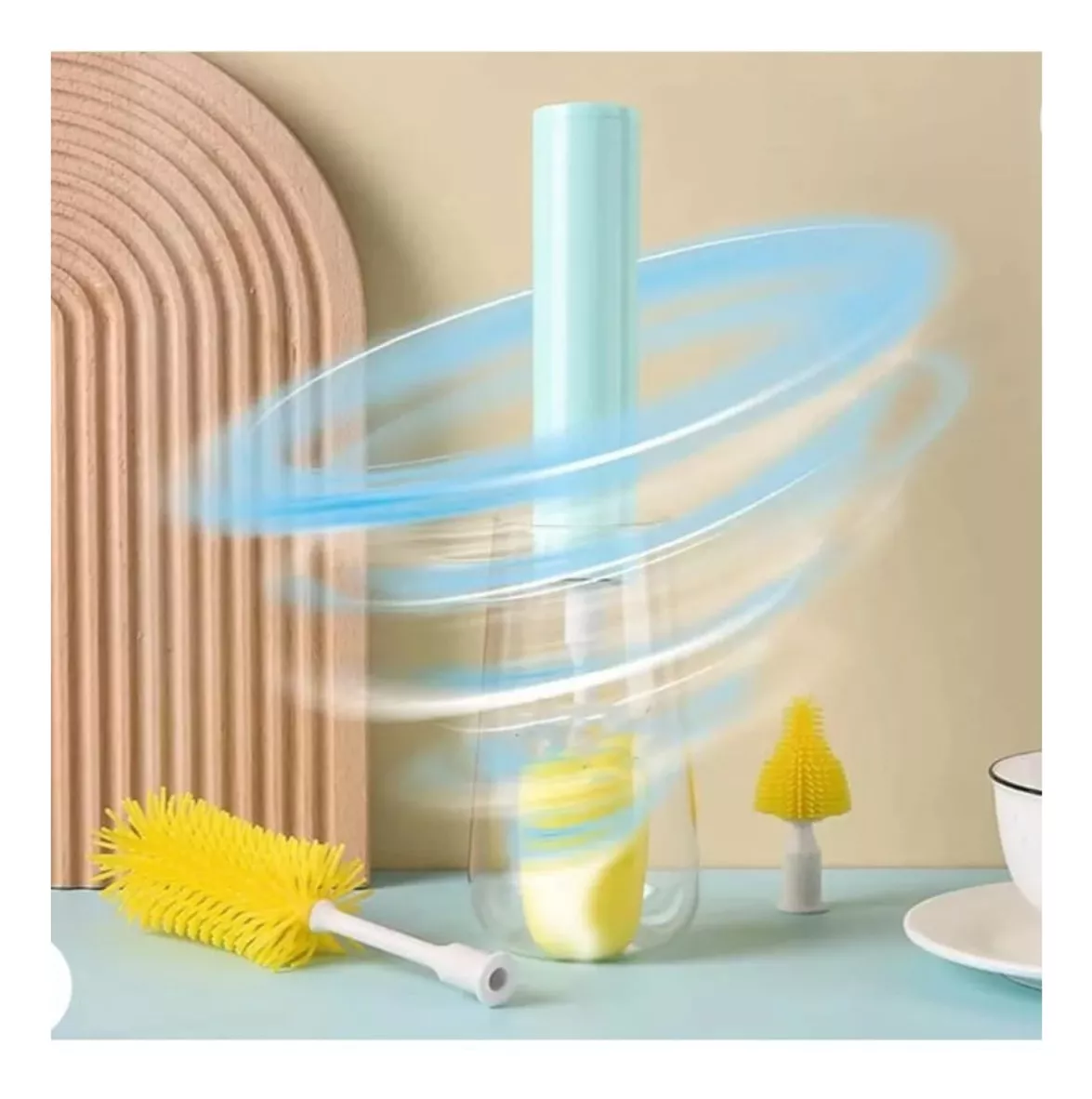 Miniatura 4 de Cepillo Eléctrico Biberón Limpieza Chupo