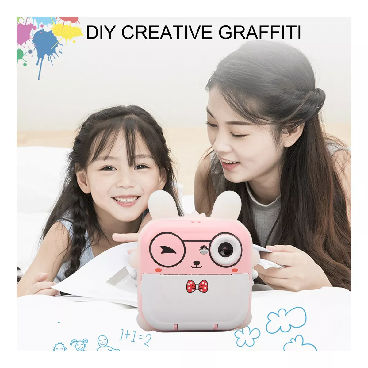 Miniatura 6 de Cámara Instantánea Blanco Negro Set x3 R