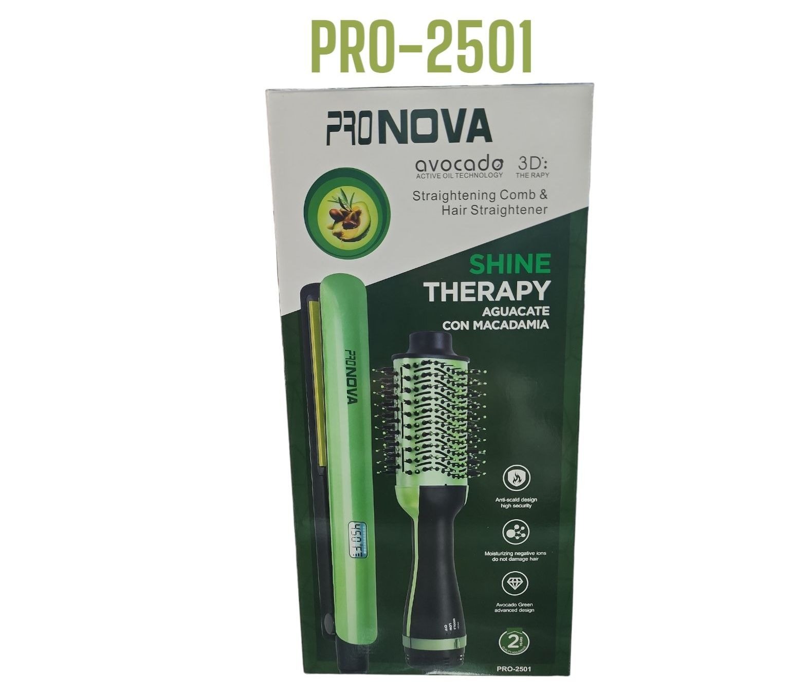 Miniatura 2 de SET COMBO PLANCHA + CEPILLO PRO NOVA