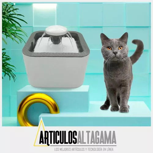 Miniatura 4 de Fuente de Agua Gatos Blanca