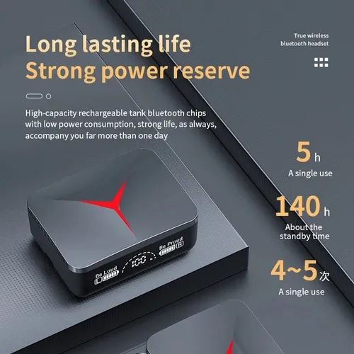 Miniatura 4 de Audífonos Inalámbricos Led Power M90