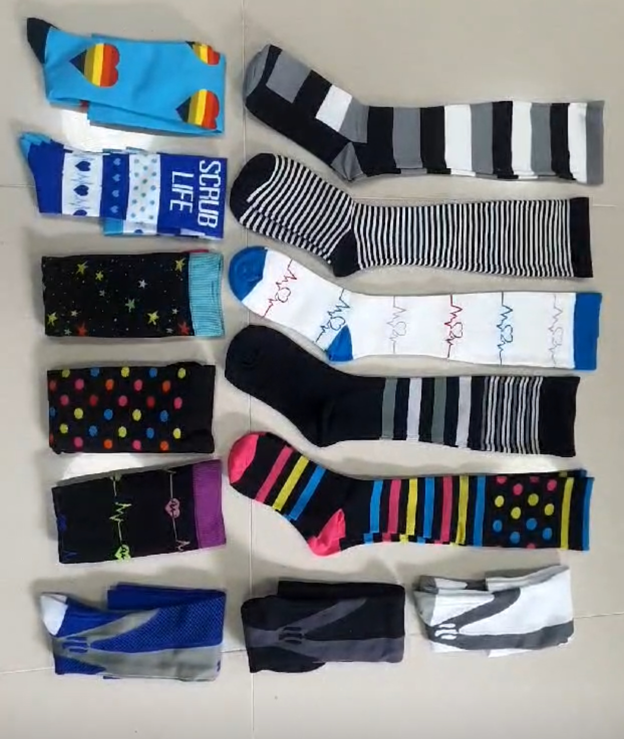 Media de compresión deportiva