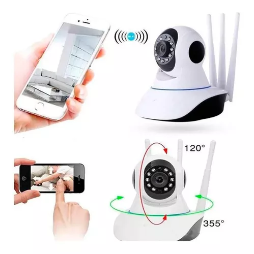 Miniatura 6 de Camara Wifi Smart Tres Antenas IPC-V380