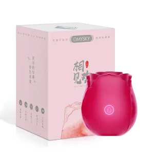 Vibrador succionador en Forma De Rosa 😈