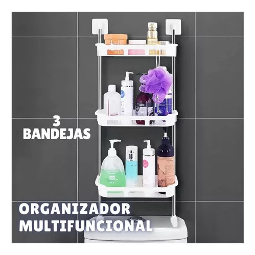 Miniatura 4 de Organizador Para Baño Estante Multiusos