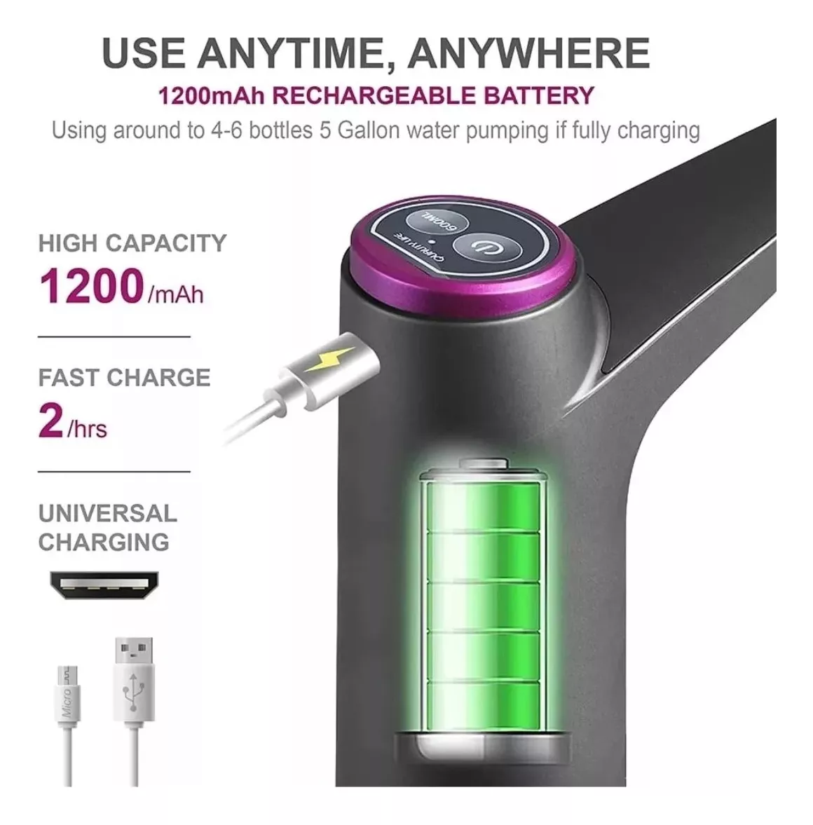 💧 Dispensador de Agua Portátil de 5 Galones – ¡Ideal para Ti! 🌊 8