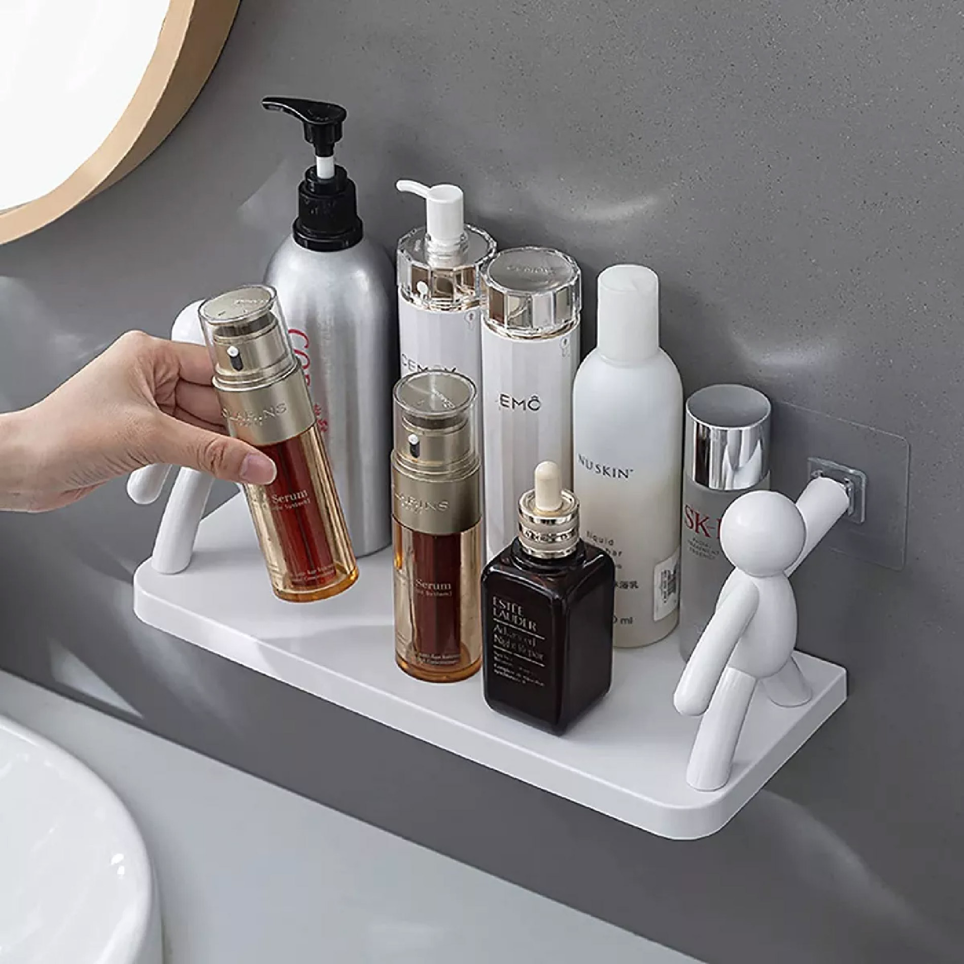 Repisa Estante Adhesivo Pared Flotante