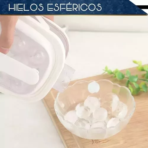 Hielera Molde De Cubos De Hielo Portatil