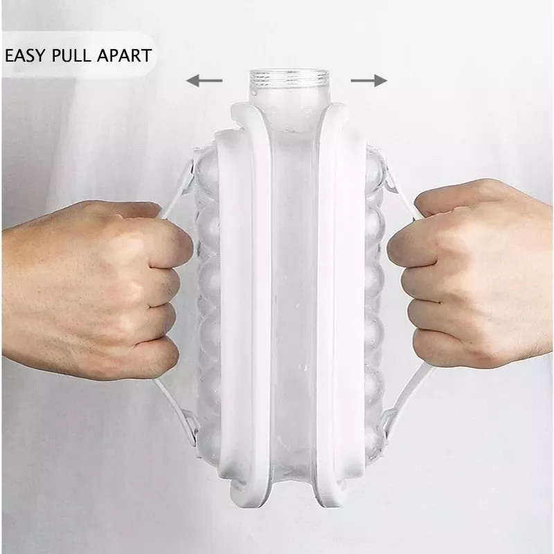 Miniatura 2 de Hielera Molde De Cubos De Hielo Portatil