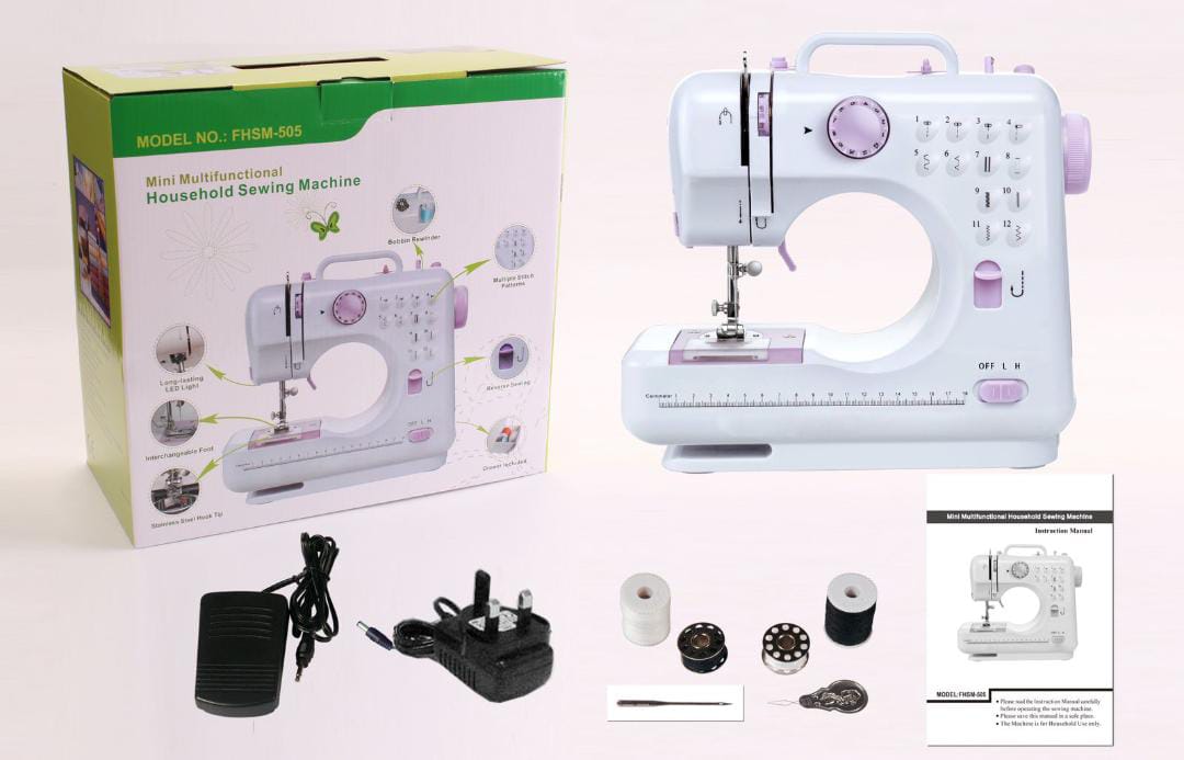 Máquina de coser de 12 puntadas