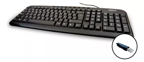 Teclado Unitec U730 Usb - Ultra Suave ⚡