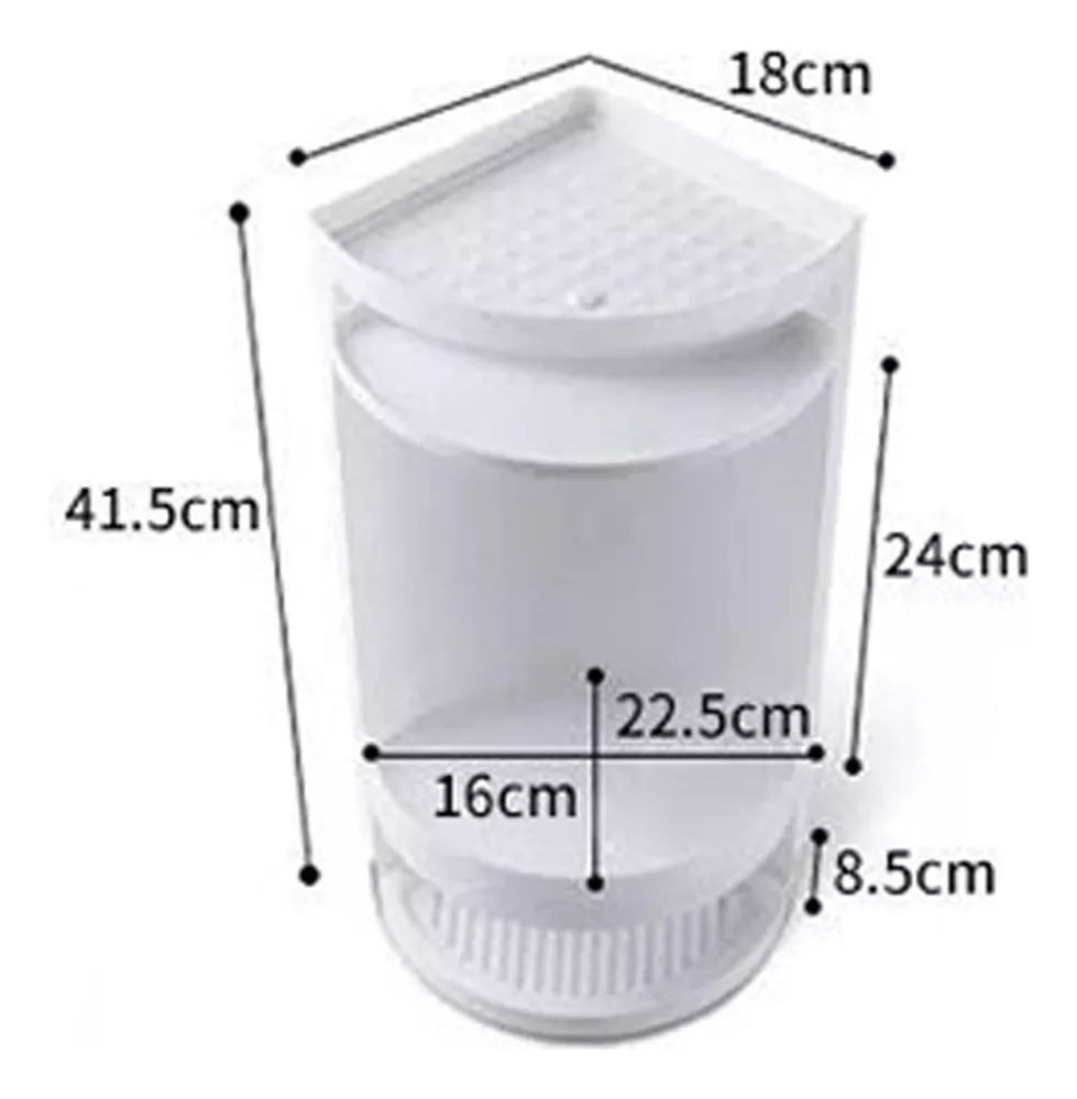 Miniatura 3 de ORGANIZADOR DE BAÑO GIRATORIO