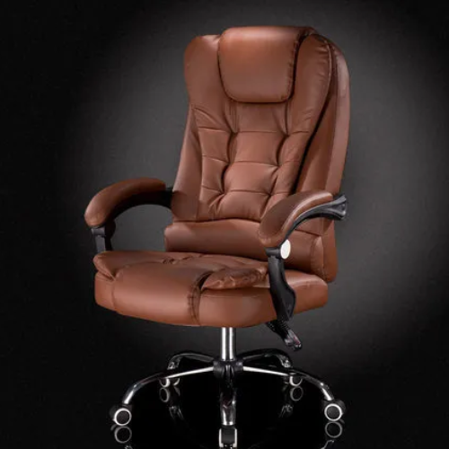 Silla de Oficina Ejecutiva con Ruedas - COLOR: MARRON