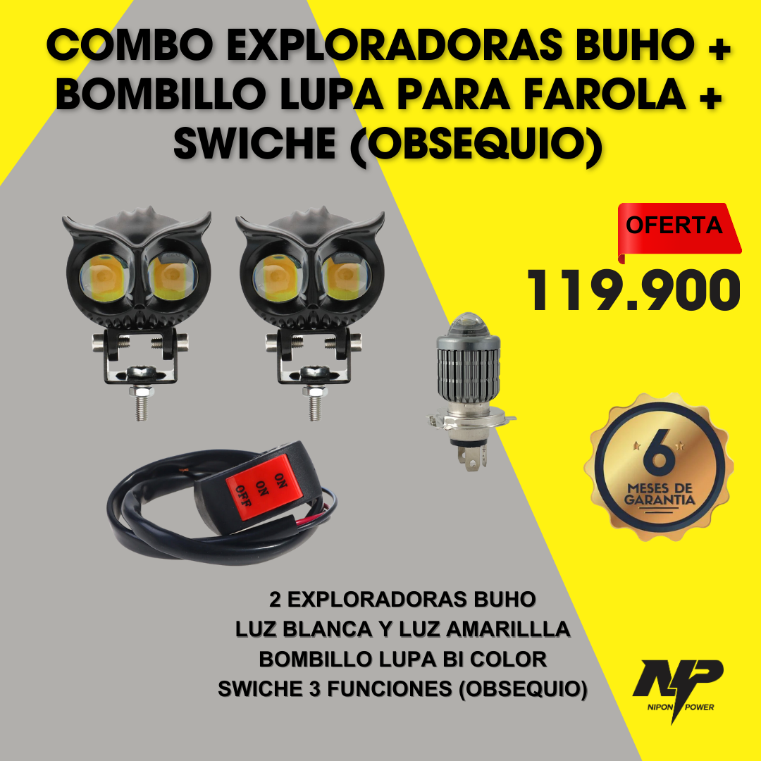Combo buho junio