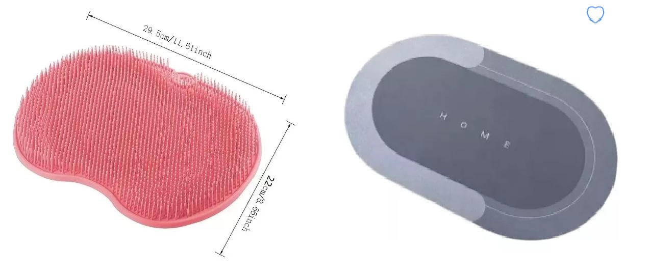 COMBO TAPETE BAÑO + ESPALDA