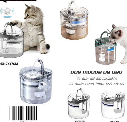 Dispensador de agua para mascota EQ-88
