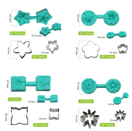 Miniatura 2 de MOLDES DE SILICONA PARA REPOSTERIA IC
