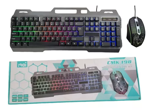 Teclado Numérico + Mouse Alámbrico ⚡