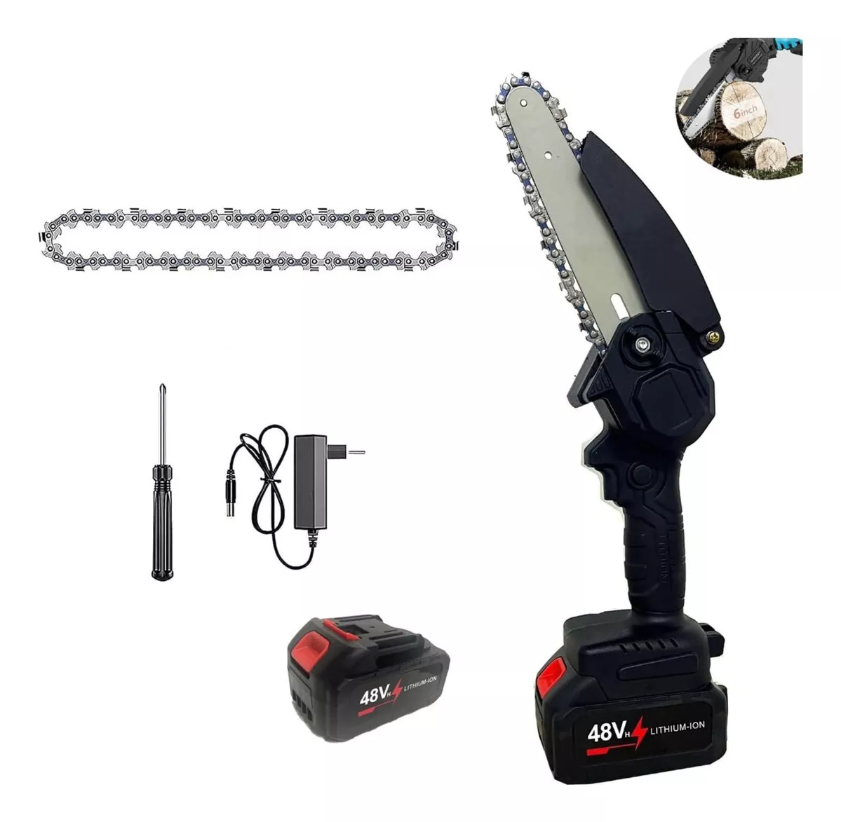 Miniatura 3 de Mini Motosierra Sierra Electrica de Mano