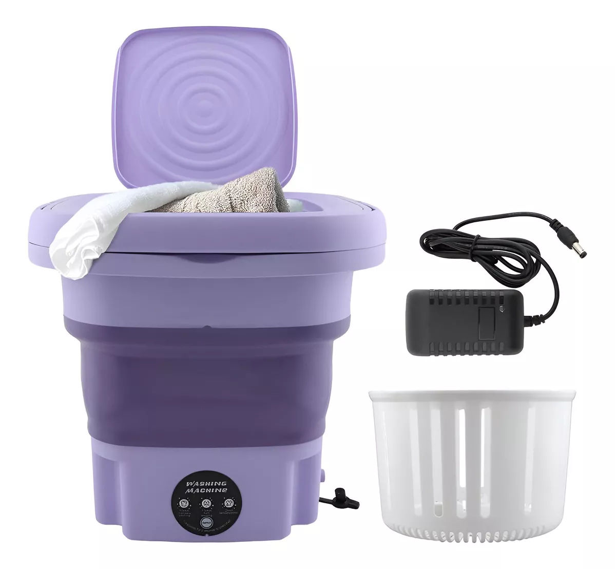 Miniatura 4 de LAVADORA PORTATIL CON TAPA