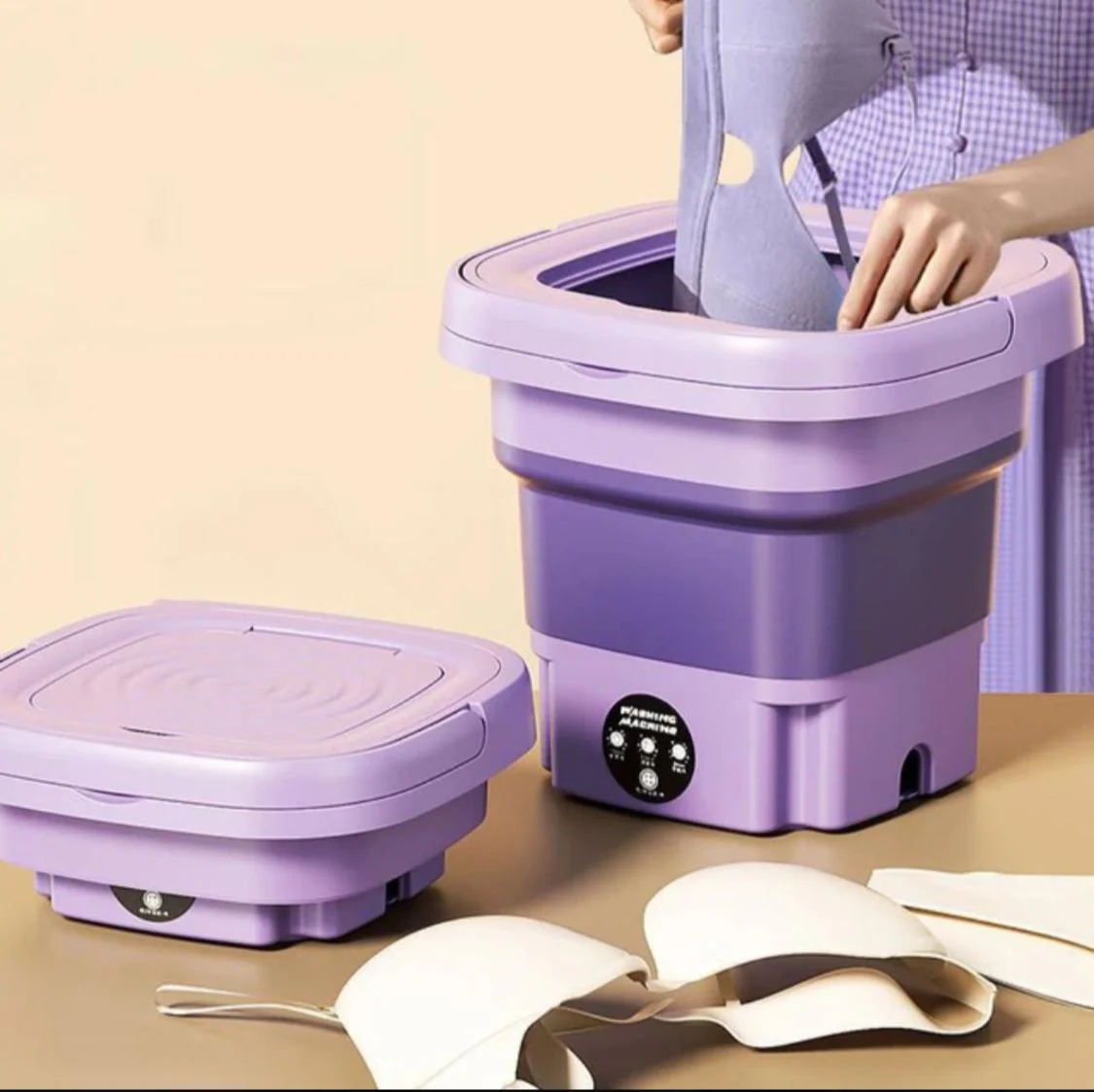 Miniatura 2 de LAVADORA PORTATIL CON TAPA