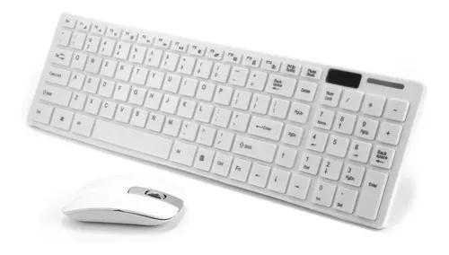 Duo Teclado Suave + Mouse Óptico Wirel