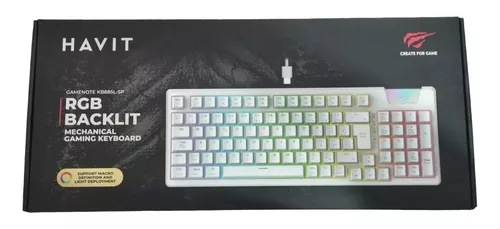Miniatura 2 de Teclado Semi-mecánico Luz Rgb Gamer  ⚡