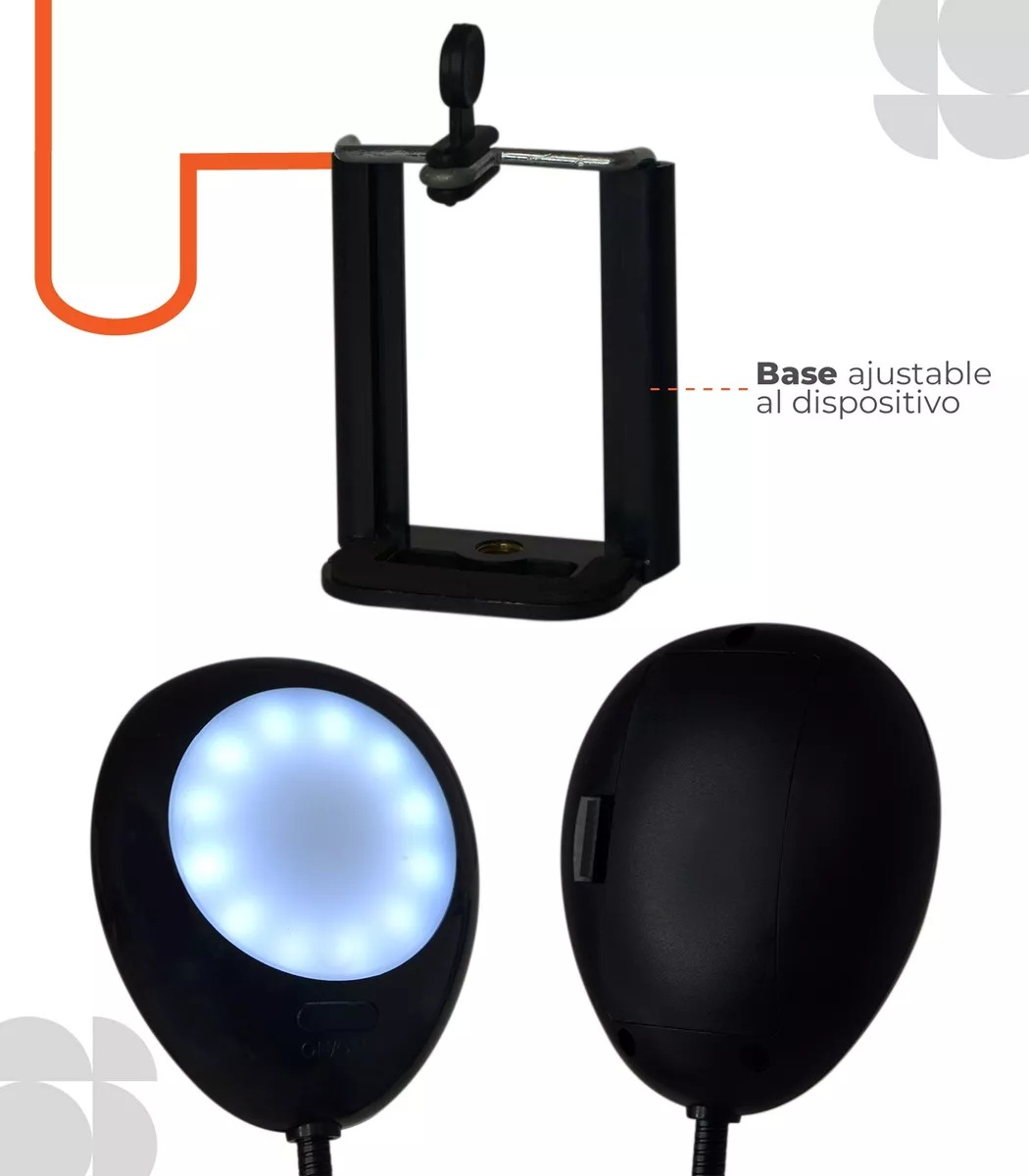 Miniatura 5 de TRIPODE CON LUZ FLEXIBLE