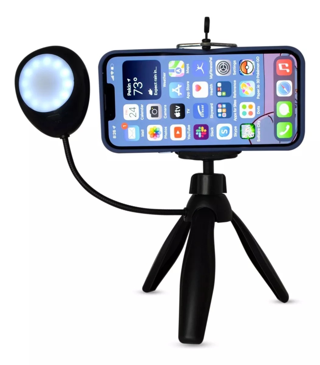 TRIPODE CON LUZ FLEXIBLE