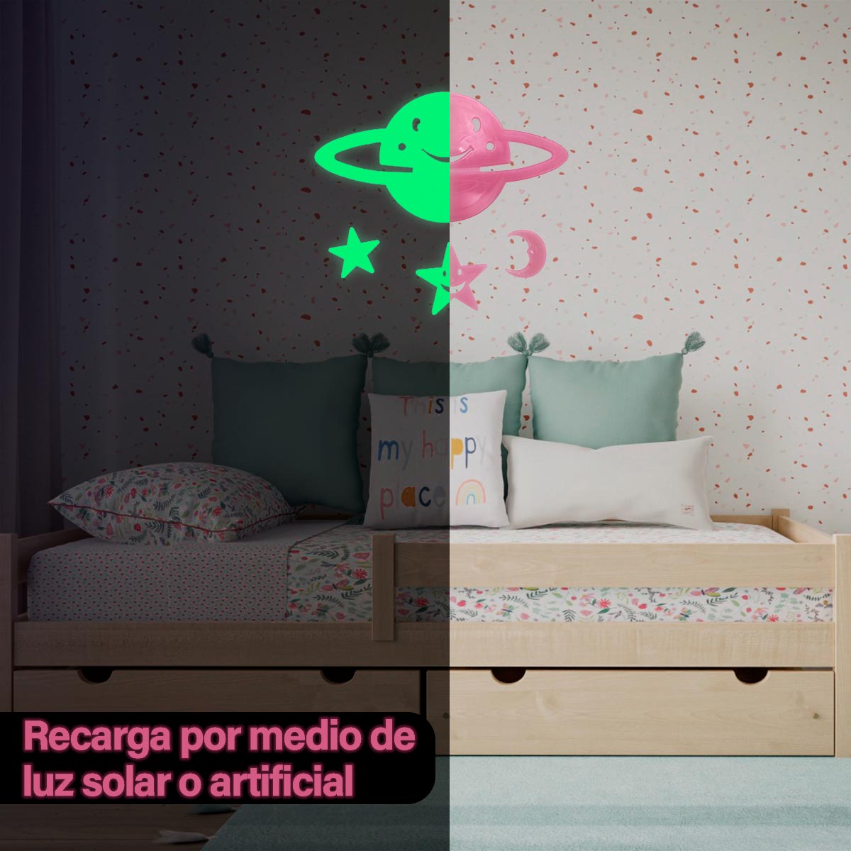 Miniatura 4 de Planeta y Estrellas Luminosas AF-006