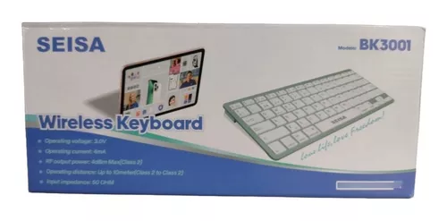 Miniatura 2 de Teclado pequeño Wireless Inalámbrico ⚡