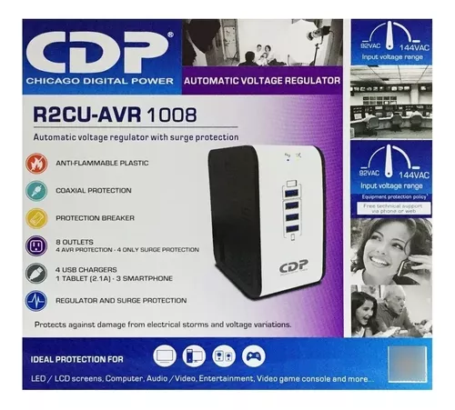 Miniatura 4 de Regulador Marca Cdp Mod R2cu-avr1008 ⚡