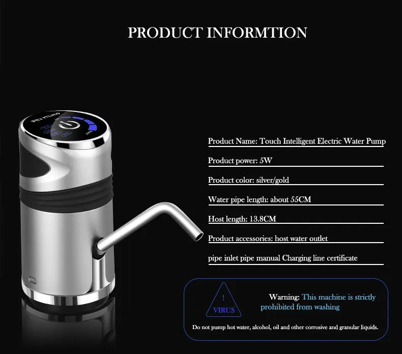 Miniatura 6 de Dispensador Automático Bomba Recargable