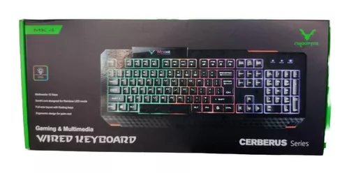 Teclado Gamer Cerberus Series mk4 ⚡