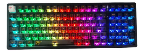 Miniatura 2 de Teclado Mecánico Gamer Luz Rgb ⚡
