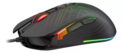 Mouse Gamer Havit Ms1019 6400dpi 7 ⚡