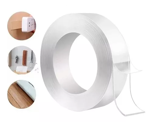 Cinta  Adhesiva Doble Cara Gel 2.5mt X 3