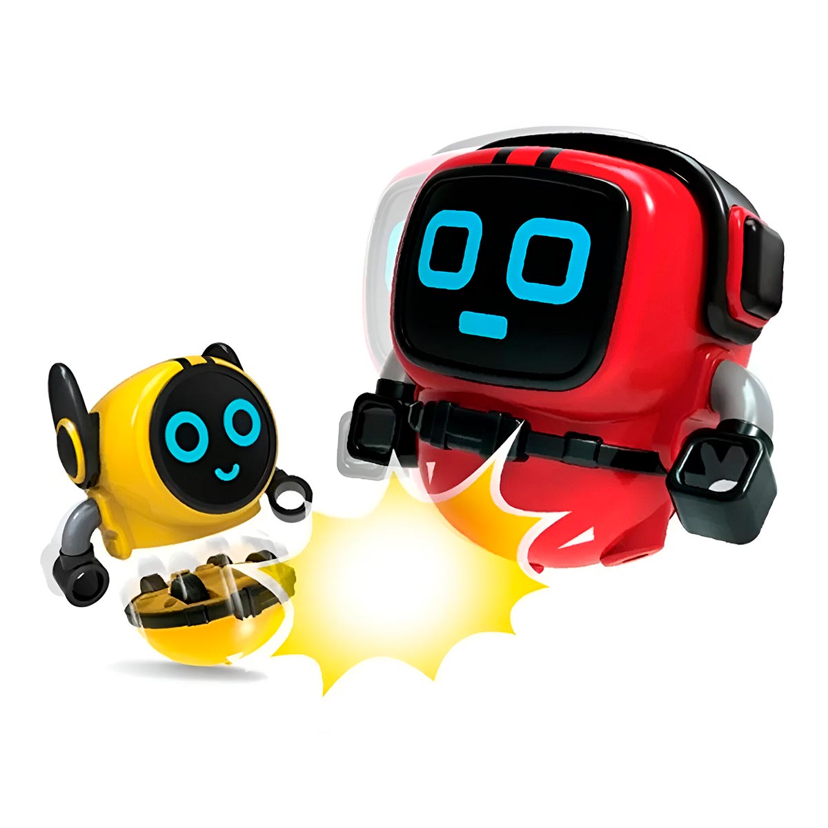 Vista 4 de Robot Giratorio Gyro Juguete BB03-01 - Color: Amarillo