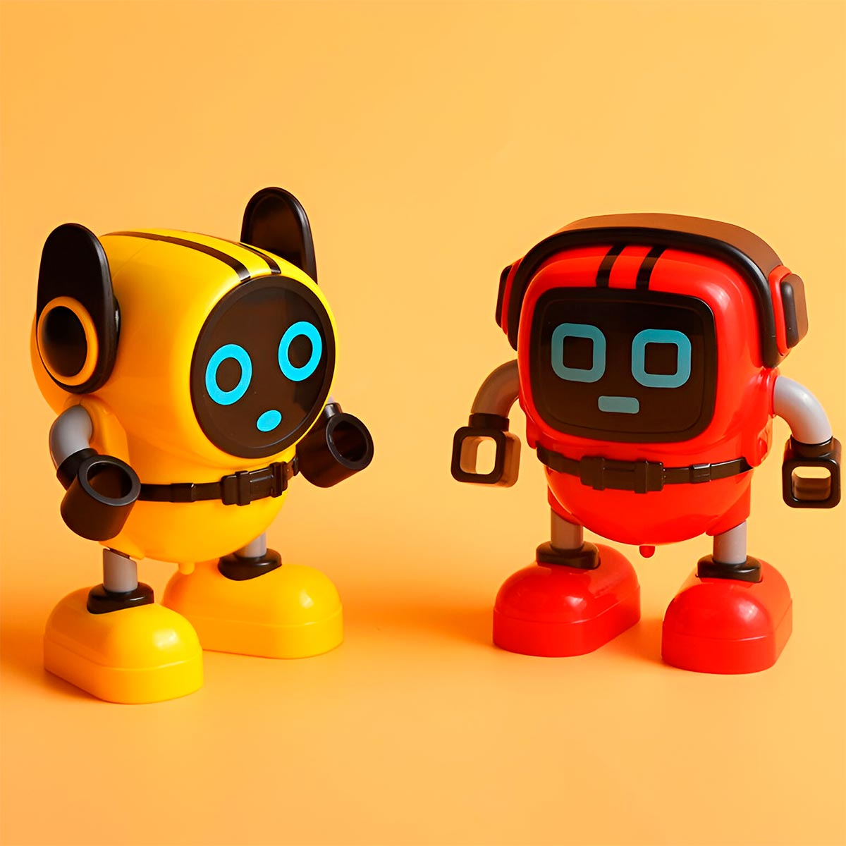 Vista 7 de Robot Giratorio Gyro Juguete BB03-01 - Color: Amarillo