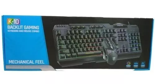 Miniatura 2 de Teclado Gamer Y Mouse Luz Led Usb ⚡